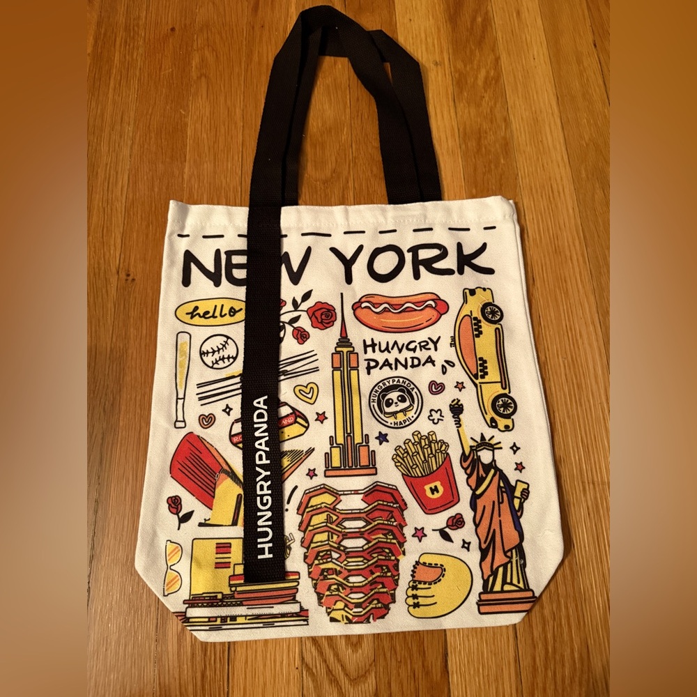 Hungry Panda New York Shopping Bag Asian Delivery Service